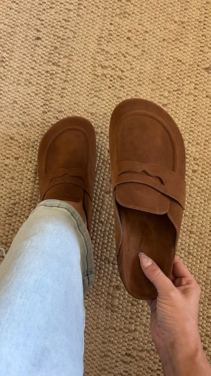 YSL Look for Less cognac suede mules / perfect for fall

#LTKootd #LTKdayinmylife #LTKmomlife