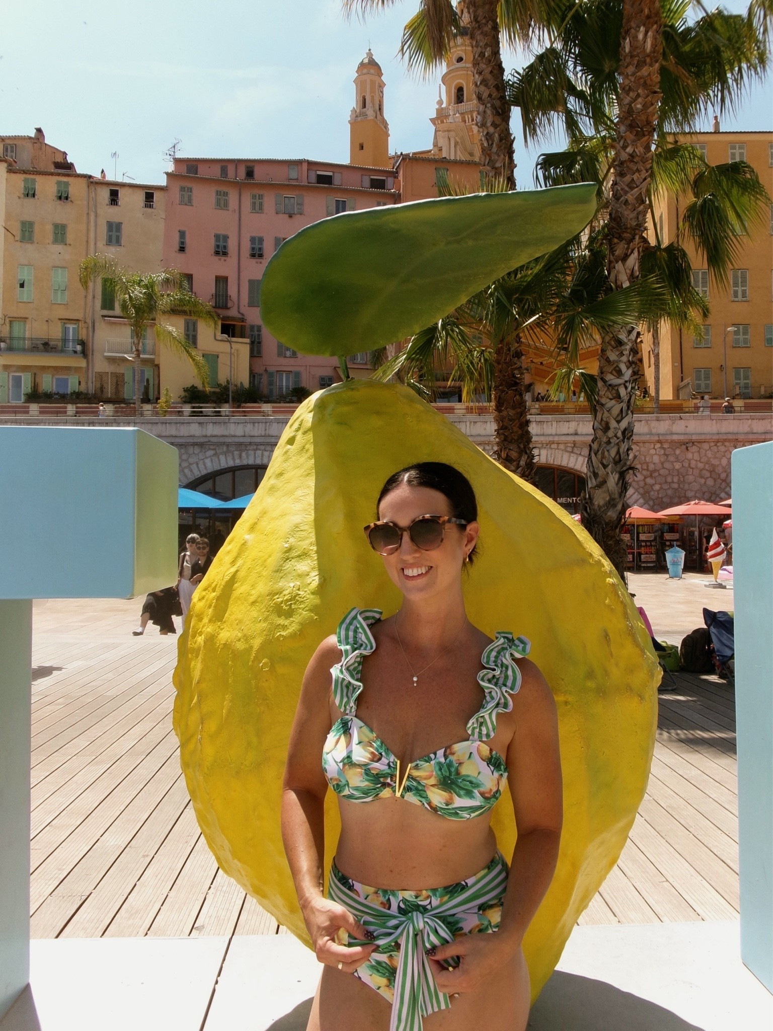 Lemons! 🍋 size up!  But one of my favorite swim suits!