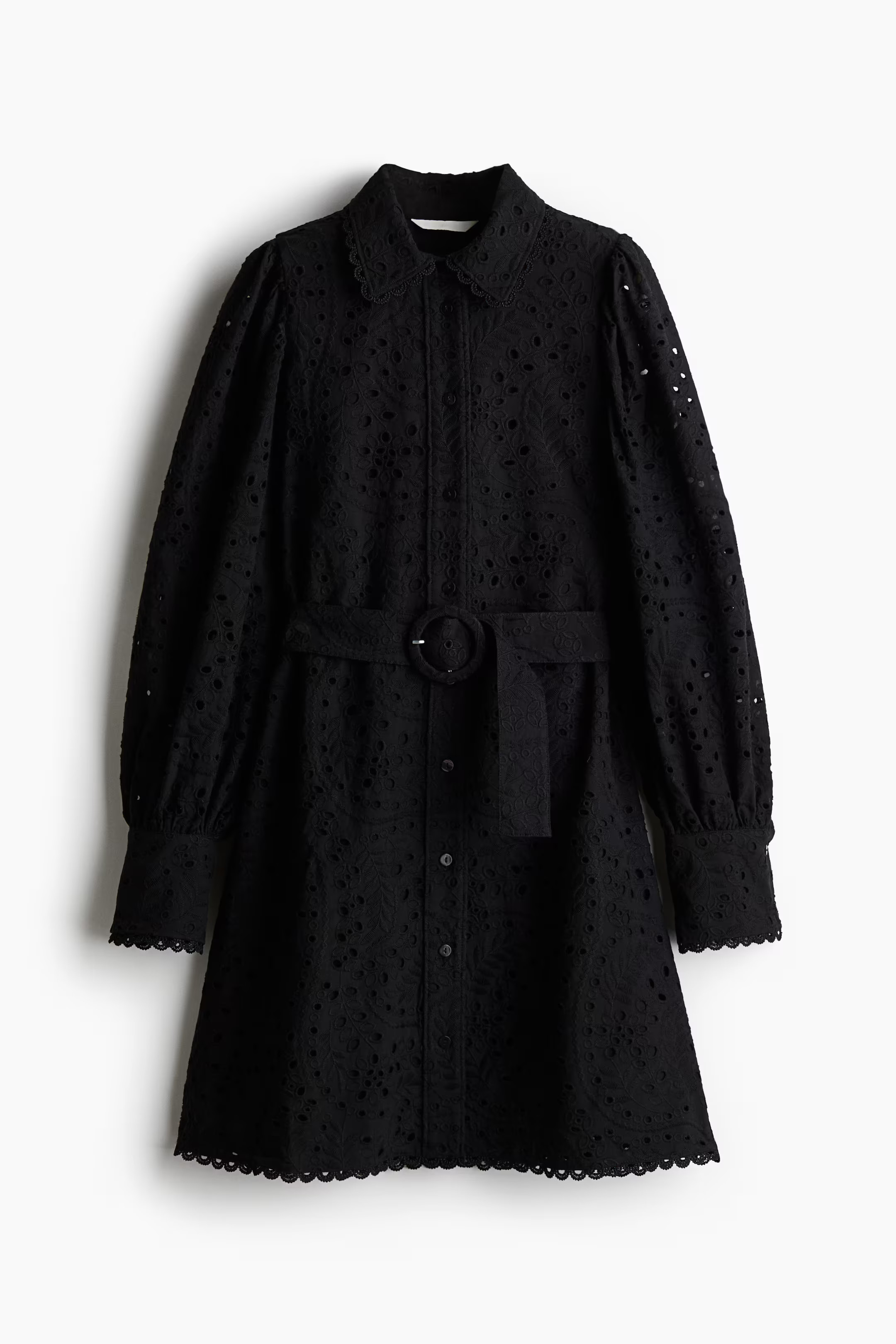 Broderie anglaise shirt dress | H&M (UK, MY, IN, SG, PH, TW, HK)