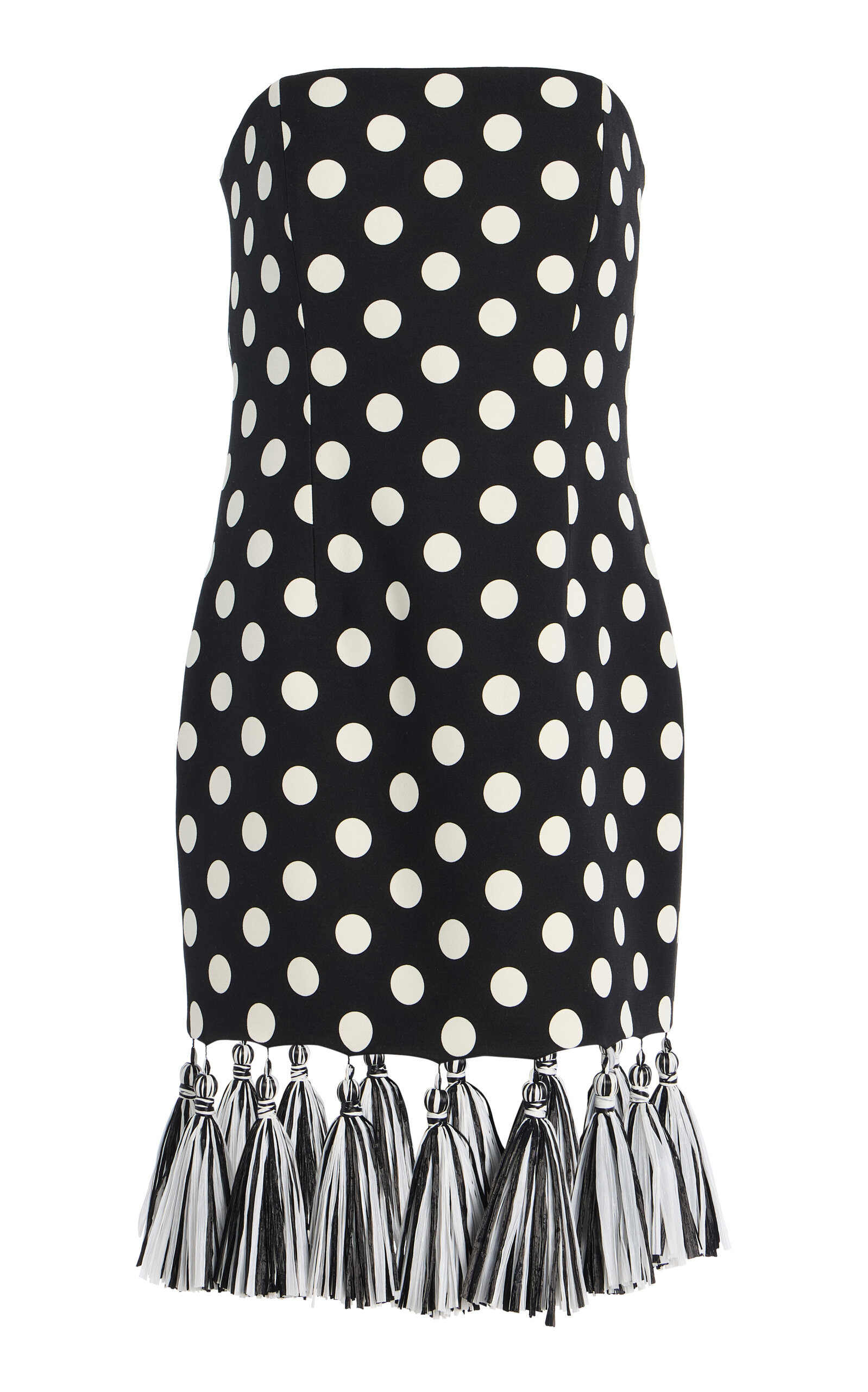 Exclusive Riviera Tassel-Embellished Wool-Silk Mini Dress | Moda Operandi (Global)