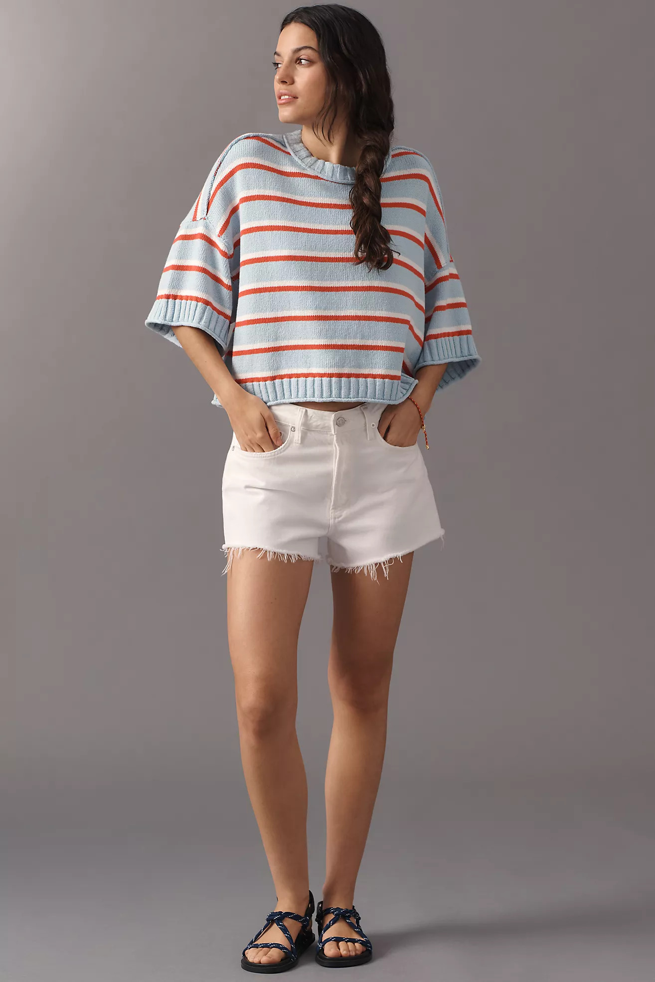 By Anthropologie Goldie 100% Cotton Sweater | Anthropologie (US)