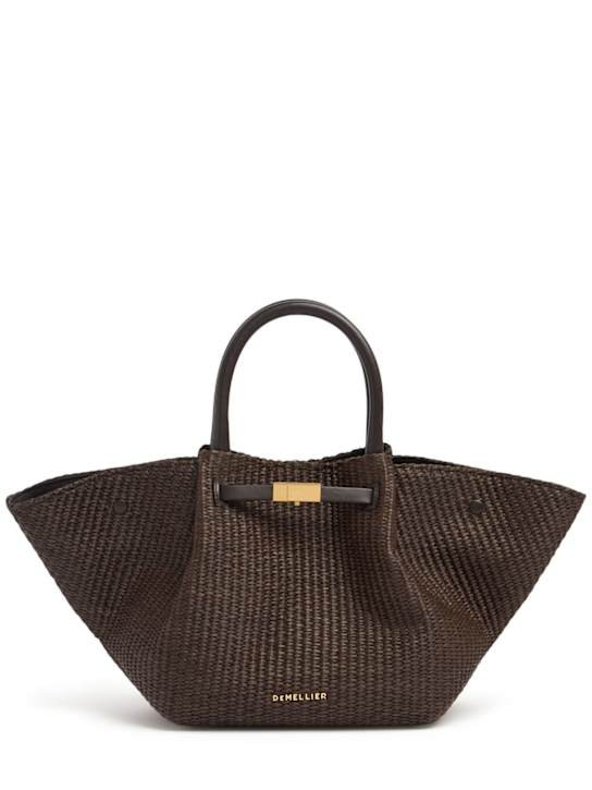 The Midi New York raffia bag | Luisaviaroma