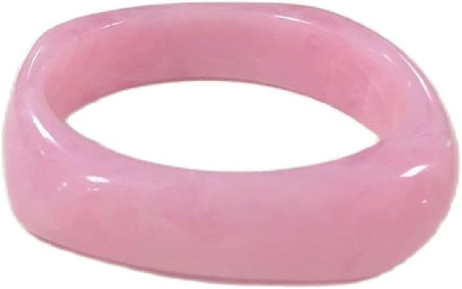 Natural Colorful Wooden Acrylic Large Round Bangles Wide Irregular Ethnic Wood Chunky Minimalist ... | Amazon (US)