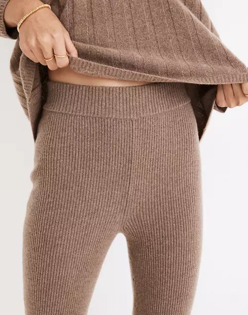 (Re)sourced Cashmere High-Rise Sweater Leggings | Madewell