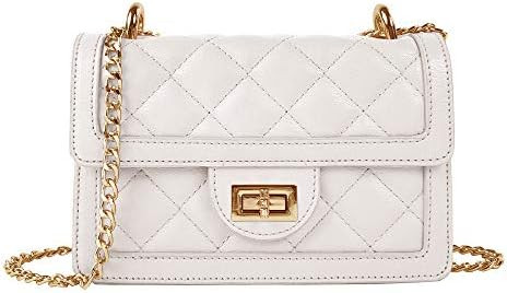 SG SUGU Small Quilted Crossbody Bag, Trendy Designer Mini Shoulder Bag, Phone Wallet Purse for Wo... | Amazon (US)
