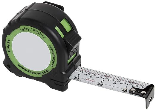 FastCap PSSR-16 16 Foot Pro Carpenter Standard Reverse Measuring Tape | Amazon (US)
