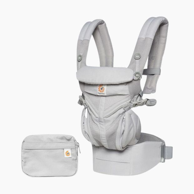 Ergobaby Omni 360 Cool Air Mesh Baby Carrier in Pearl Grey | 100% Cotton | Babylist