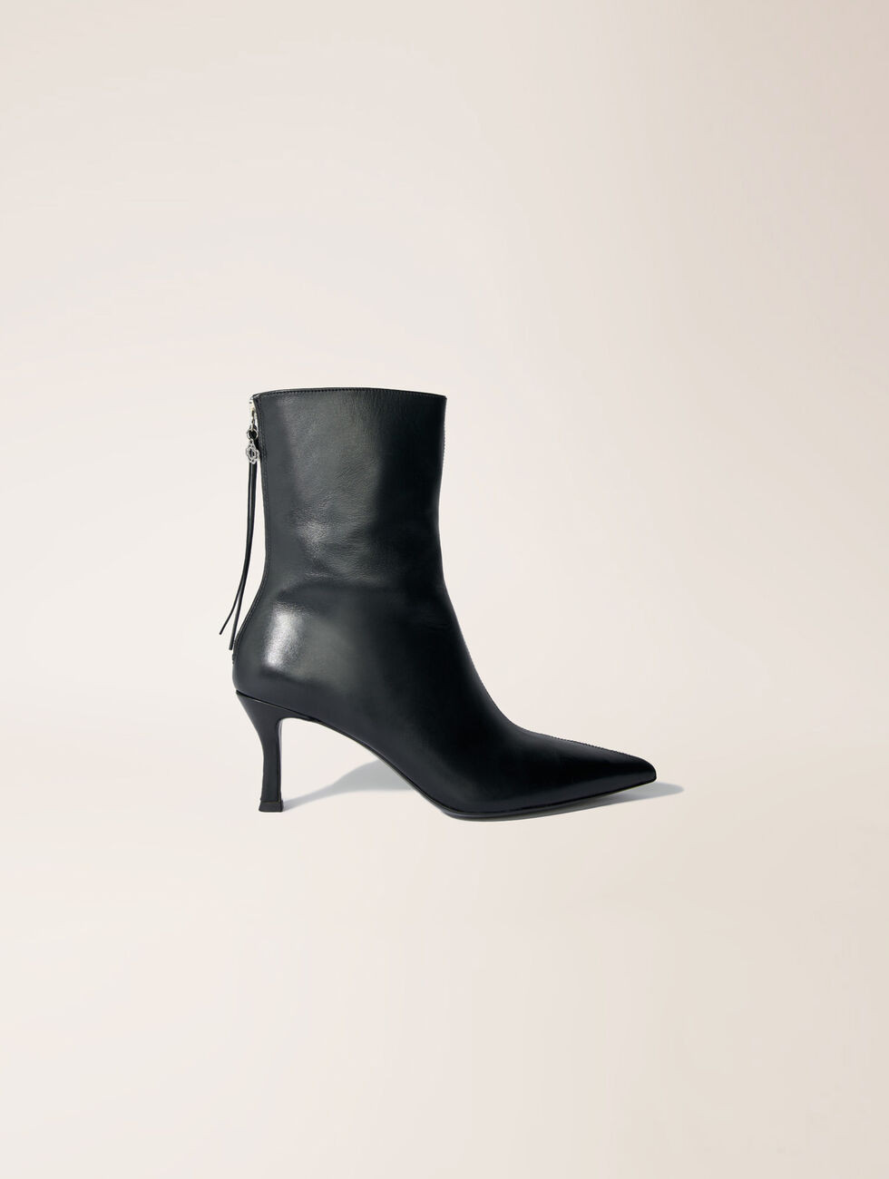 Leather ankle boots | Maje US | Maje US