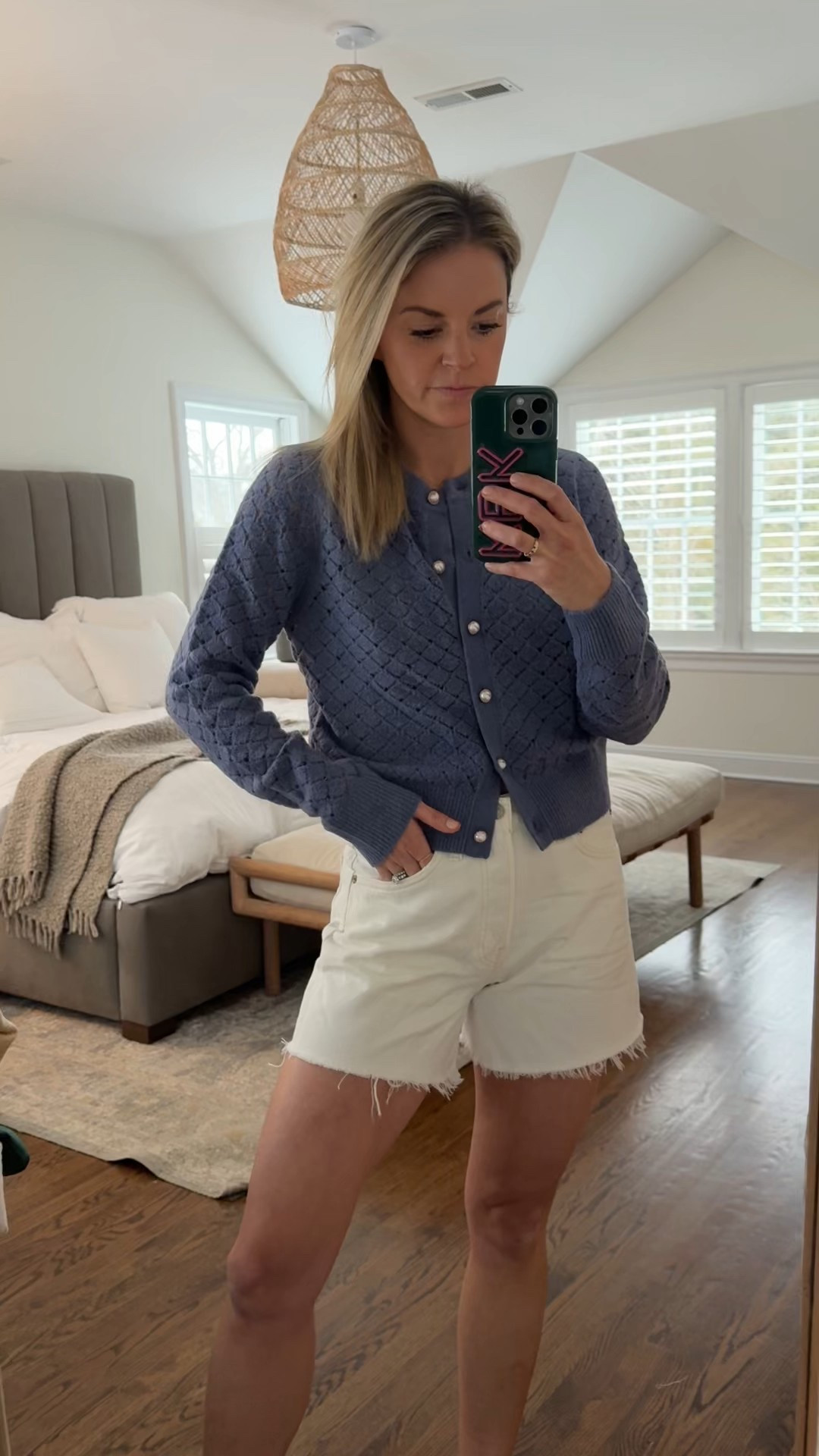 New in from Abercrombie! Cardigan will be perfect for transitioning into spring 
-medium cardigan
-26 shorts 

#LTKSaleAlert #LTKFindsUnder100