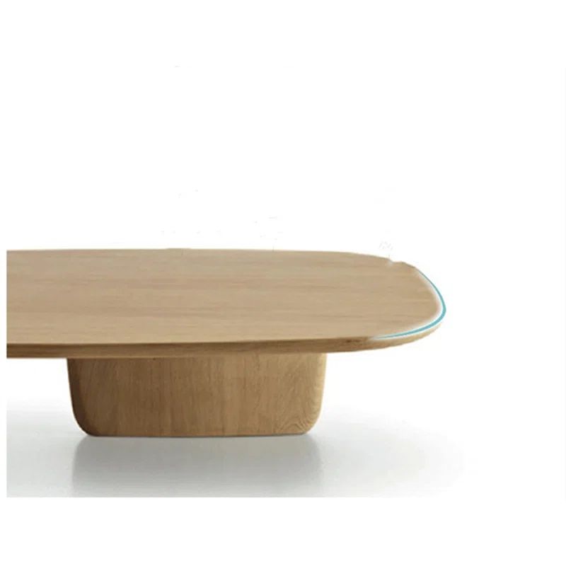 Simple Solid Wood Living Room Coffee Table Burlywood47.24"X23.62" | Wayfair Professional