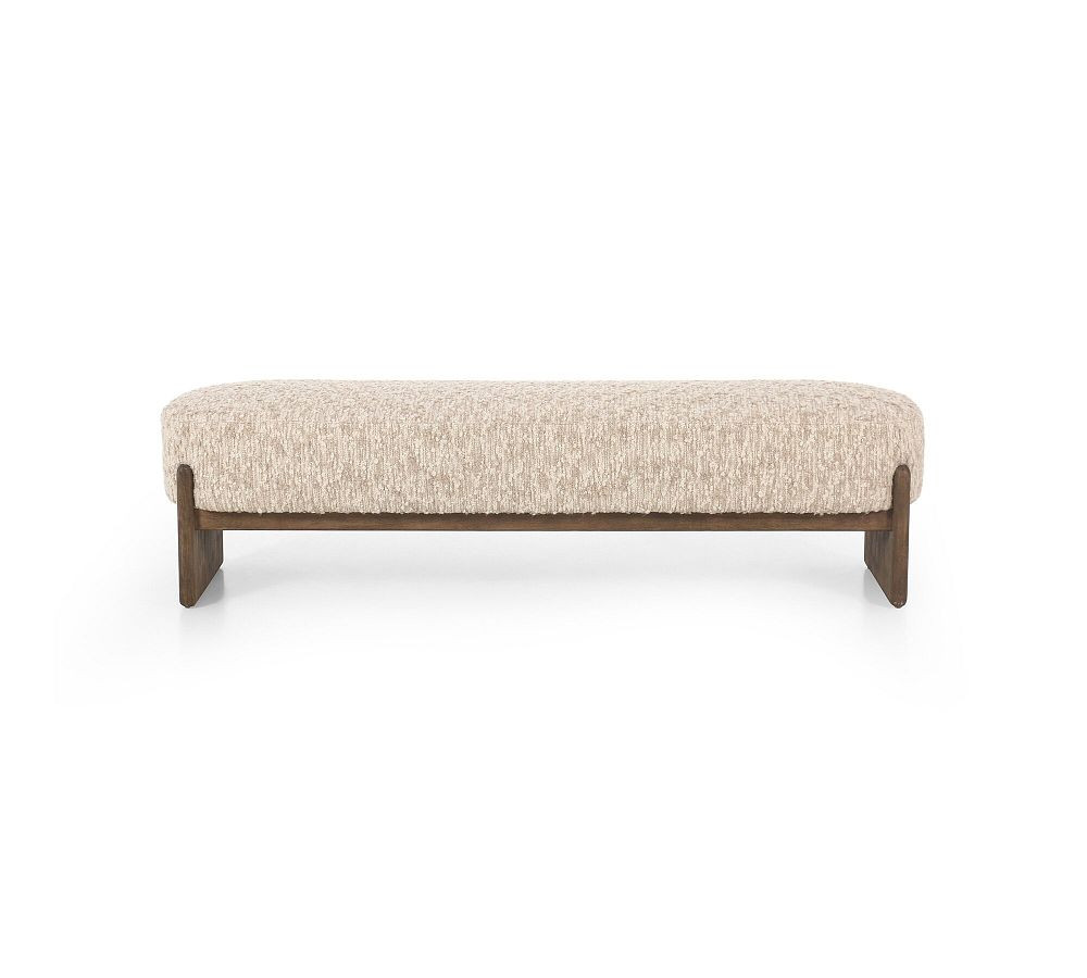 Solema Upholstered Accent Bench | Pottery Barn (US)