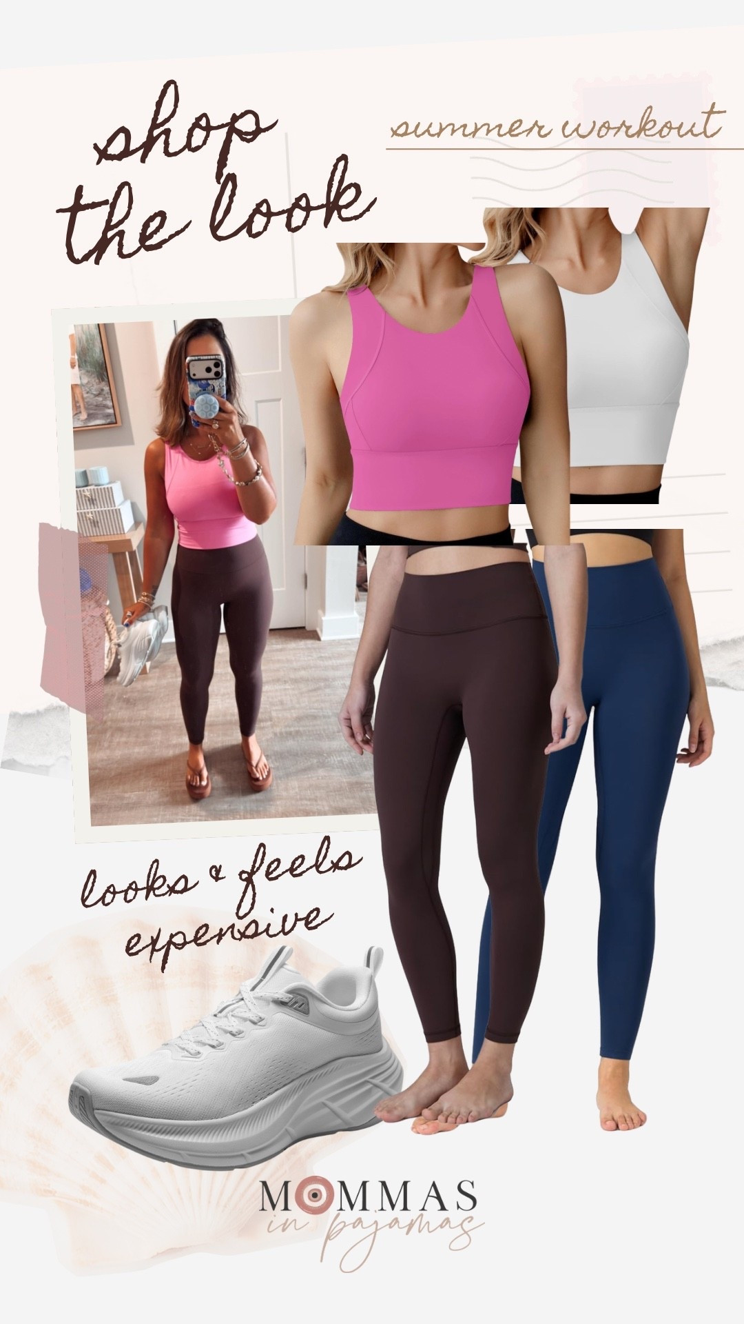 You can’t convince me that all full bust friendly sports bras have to cost a fortune. These longer line bras are must have for summer walks, and paired with these no front seam leggings, these are an absolute must have. These leggings have the perfect amount of compression and the length is so nice on my 5’ frame. 
Summer workout outfit, summer walk

#LTKPetite #LTKMidsize #LTKActive
