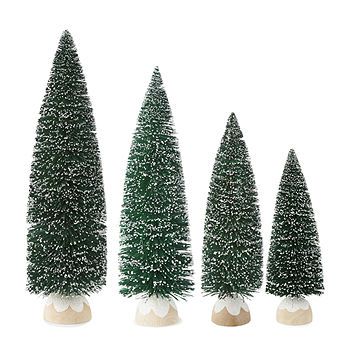 North Pole Trading Co. Yuletide Wonder Green Sisal Christmas Tabletop Tree Collection | JCPenney