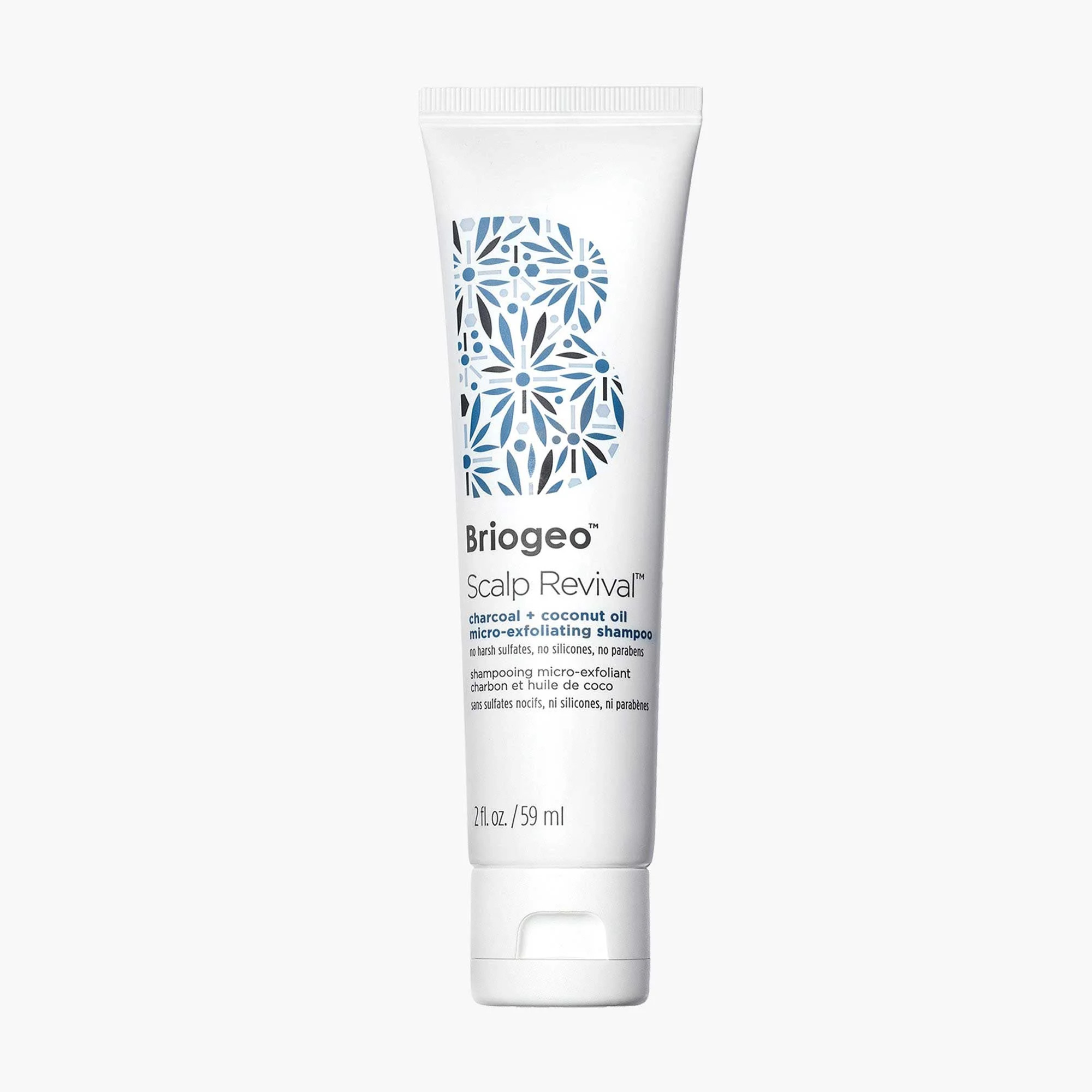 Scalp Revival™ Charcoal + Coconut Oil Micro-Exfoliating Shampoo, 2 oz | Briogeo