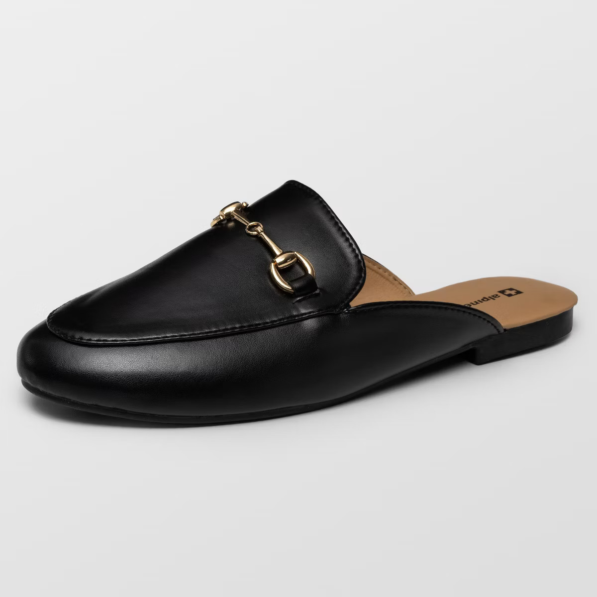 Alpine Swiss Erin Womens Flat Mules Loafers Round Toe Blackless Slide on Shoes Black 5 M US | Target