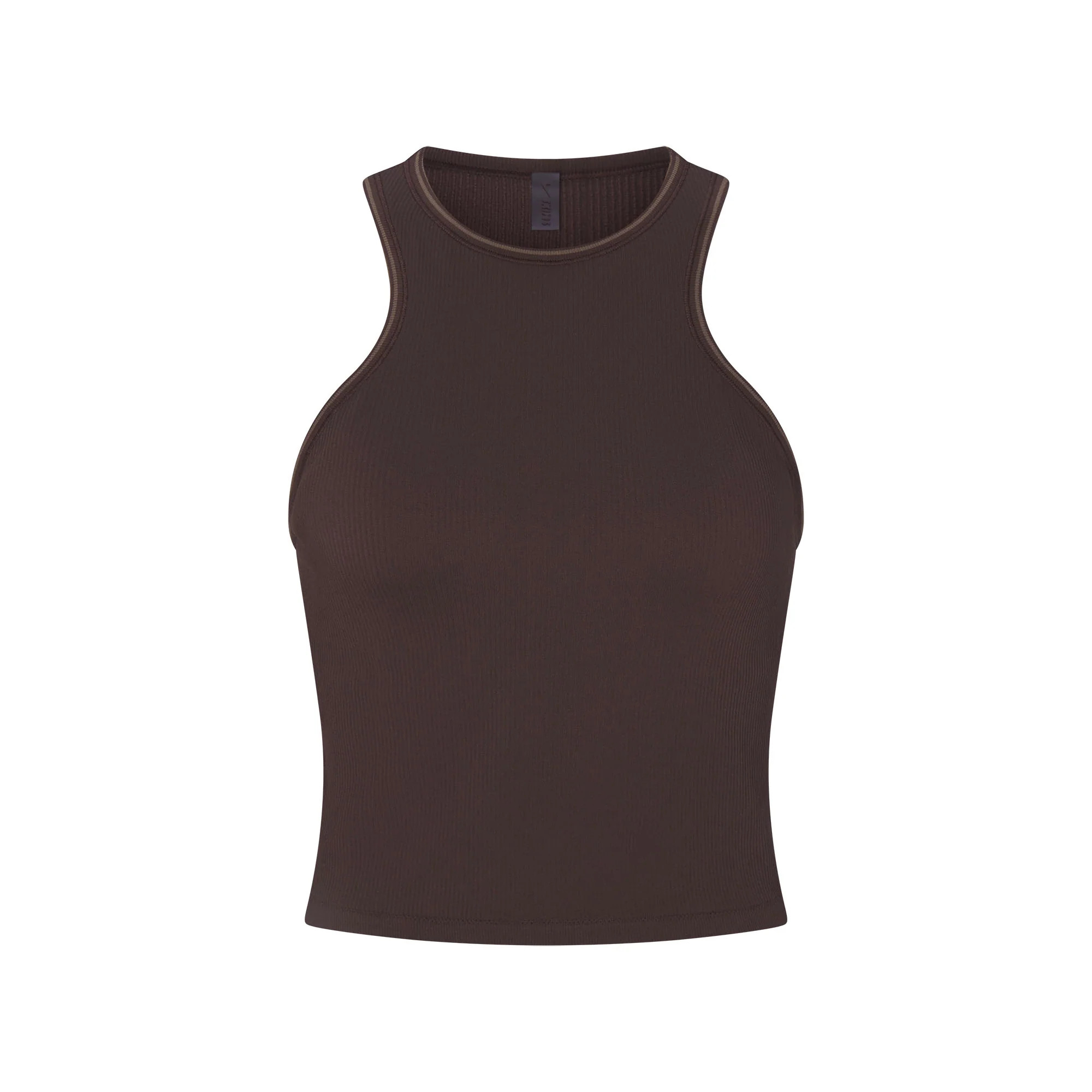 NikeSKIMS RIBBED SEAMLESS RACER FRONT TANK | PHOENIX | SKIMS | SKIMS (US)