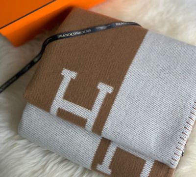 Hermes Avalon brown blanket  | eBay | eBay US