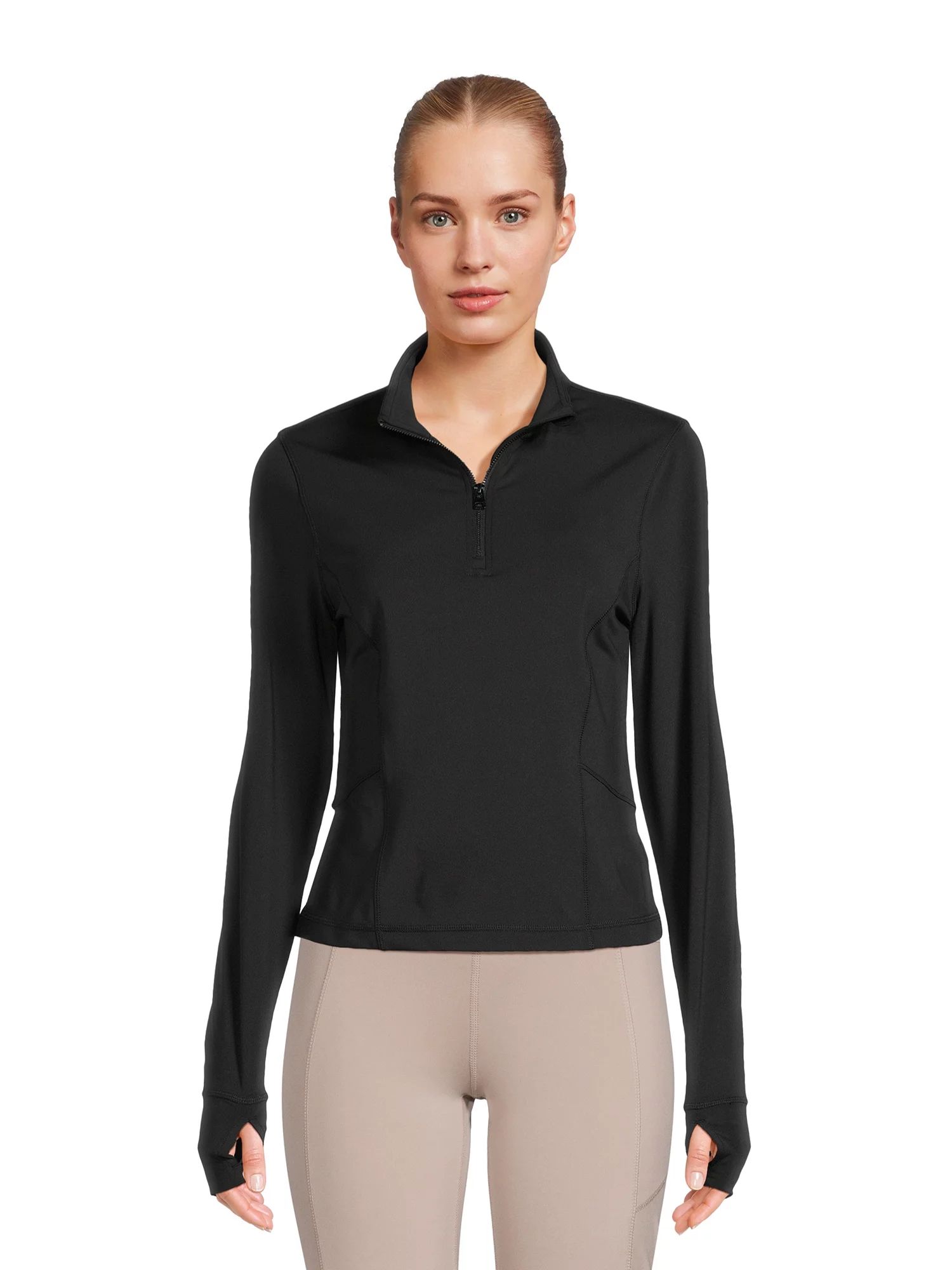 Avia Women's Pullover Quarter Zip Jacket, Sizes XS-XXXL | Walmart (US)