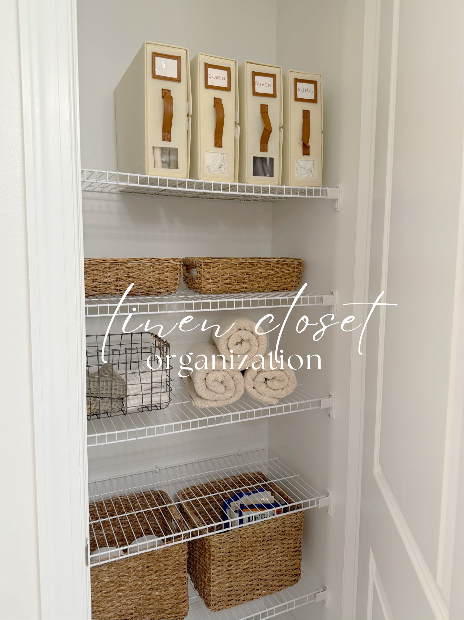 So happy with these sheet and bedding organizers that tidy up any linen closet, have a window to see inside, and a spot to label! Perfect for towels, sheets, blankets, duvets, and more!



#amazonhome #amazonfinds #organizationhack #organization #organizedhome #amazonmusthaves #amazonfinds #springcleaning 

#LTKHome #LTKSeasonal