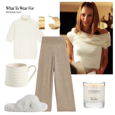 Outfits inspired by Christmas films 🎄✨

The Holiday, cashmere joggers, fluffy slippers, arket, the white company, M&S, cream roll neck jumper, cosy style

#LTKstyletip #LTKHoliday #LTKSeasonal
