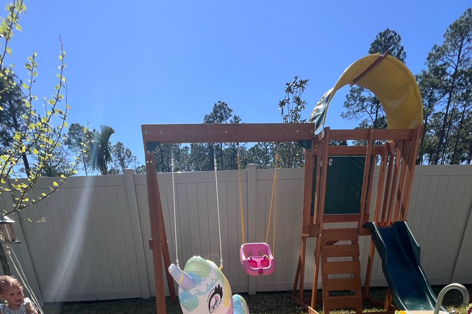 The best swing set for small
Or large spaces and for growing toddlers! 

#LTKkids #LTKsalealert #LTKfamily