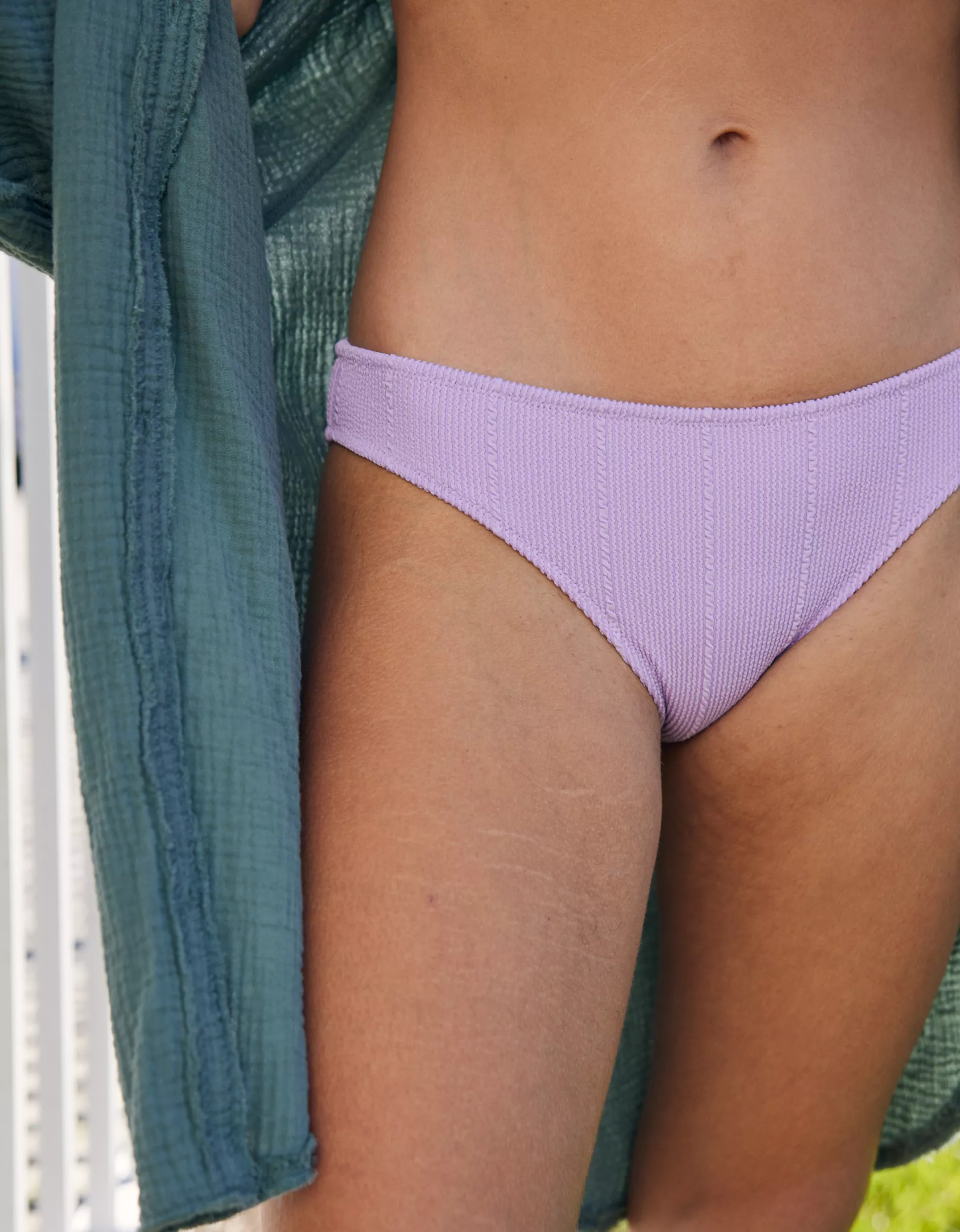 Aerie Crinkle Bikini Bottom | American Eagle Outfitters (US & CA)