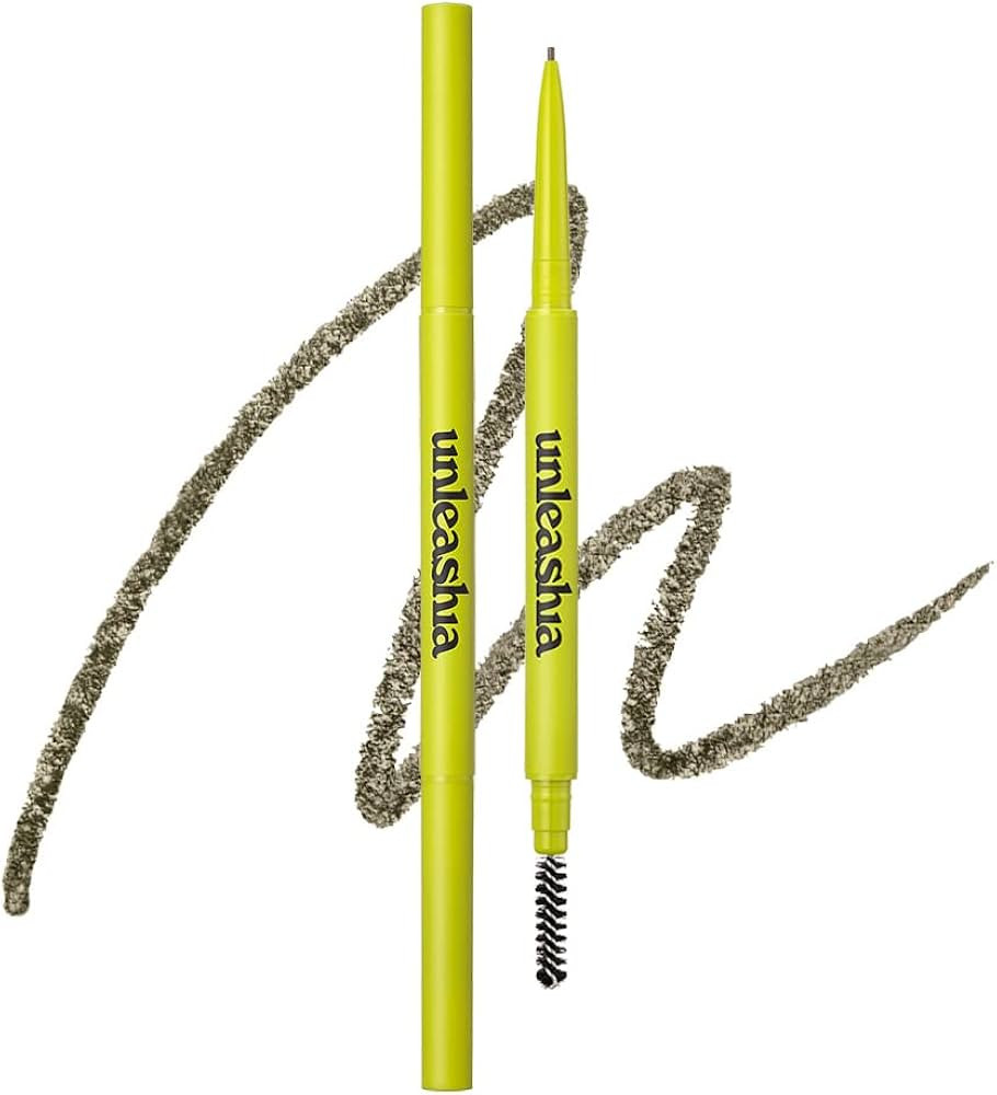 [Unleashia] Shaper Defining Eyebrow Fixer & Pencil (Pencil No1. Oatmeal Brown) | Amazon (US)