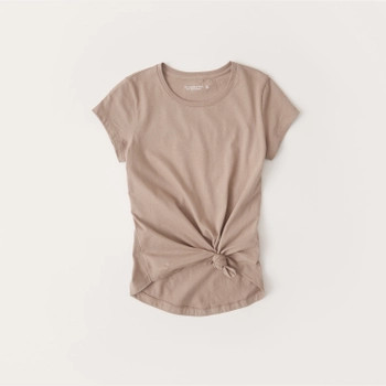 Knotted Crew Tee | Abercrombie & Fitch (US)
