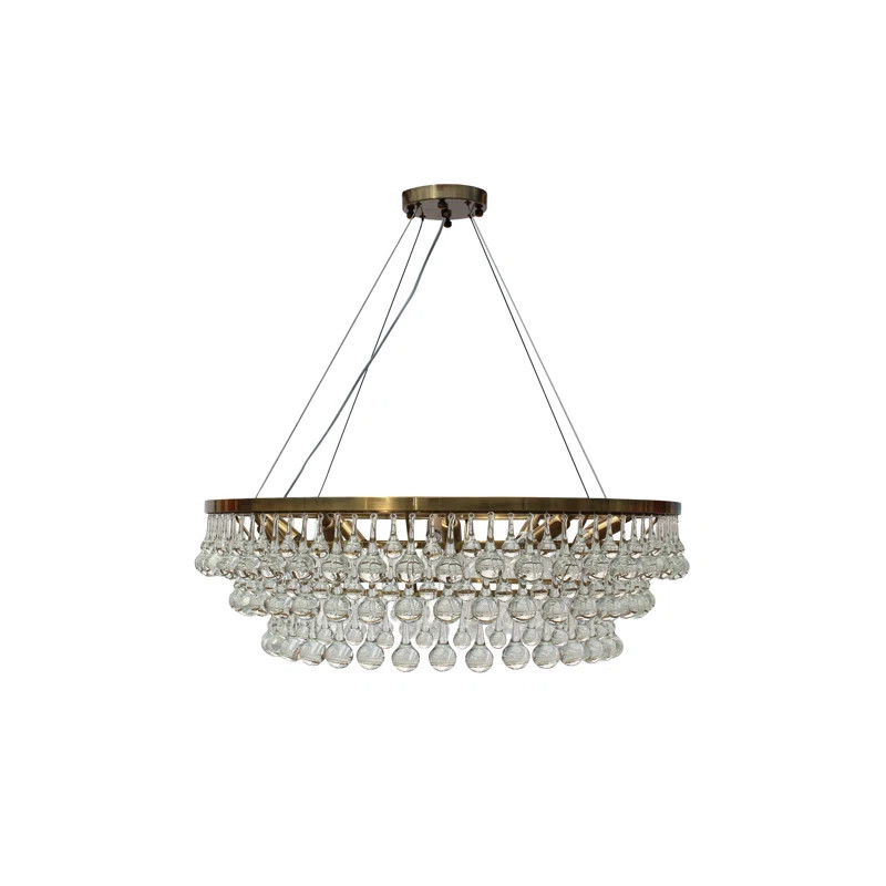 Johnjack 10 - Light Unique Tiered Chandelier | Wayfair North America