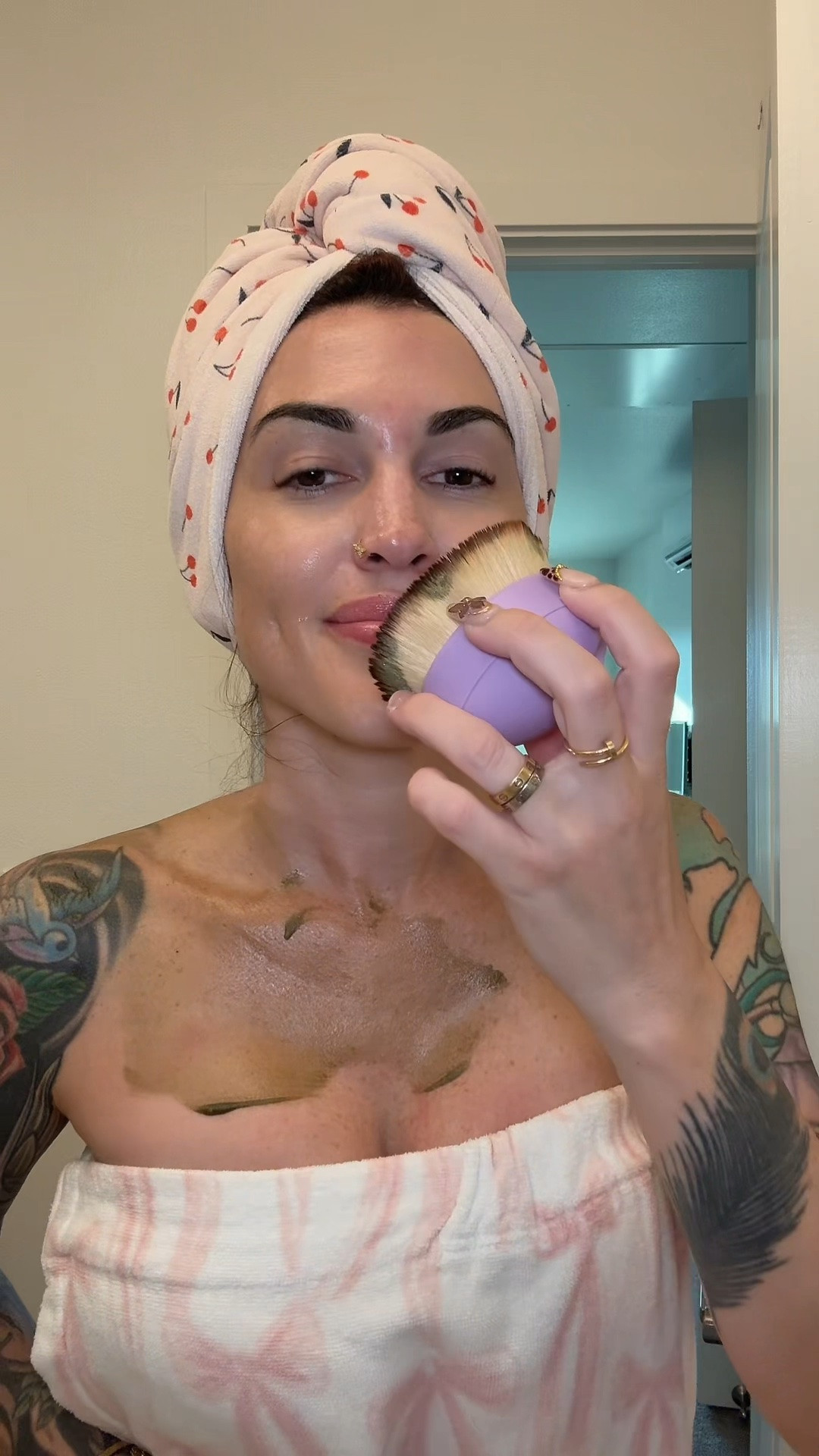 Post shower routine🚿 
skin care + tanning+hair

#LTKBeauty #LTKselfcare #LTKgrwm