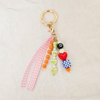 Back To School Bag Charm, Cute Keychain For Teen Girl, Y2K Aesthetic Keyring, Coquette Backpack Accessory, Gift Her | Etsy (US)