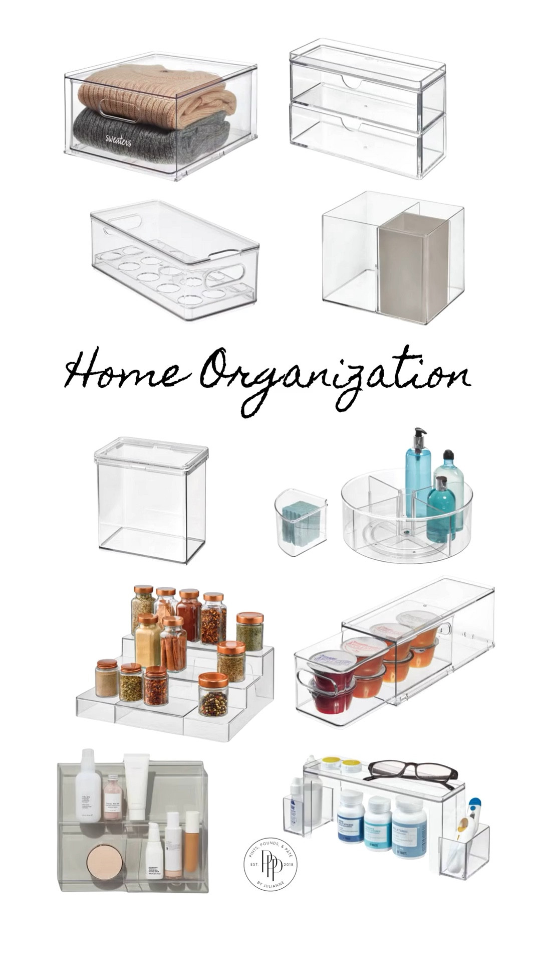 My favorite home organizers!!🏡

Home, organization, new year, organizer @containerstore

#LTKHome #LTKSaleAlert #LTKSeasonal