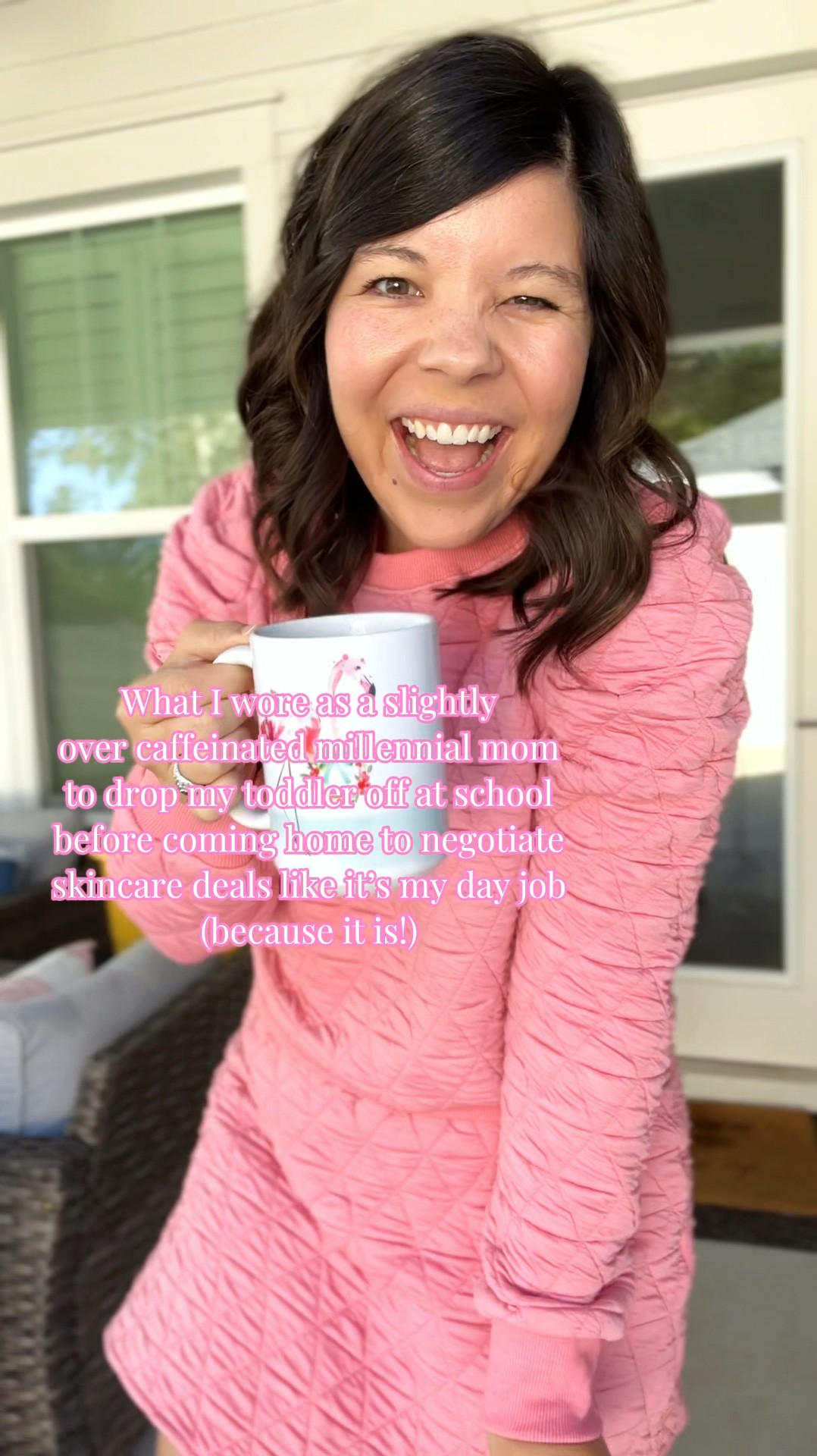 What I wear as a busy mom to drop my daughter off at school and also work at home. 

#LTKFindsUnder50 #LTKSeasonal #LTKStyleTip