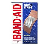 Band-Aid Brand Tough Strips Adhesive Bandages for Wound Care, Durable Protection for Minor Cuts and  | Amazon (US)