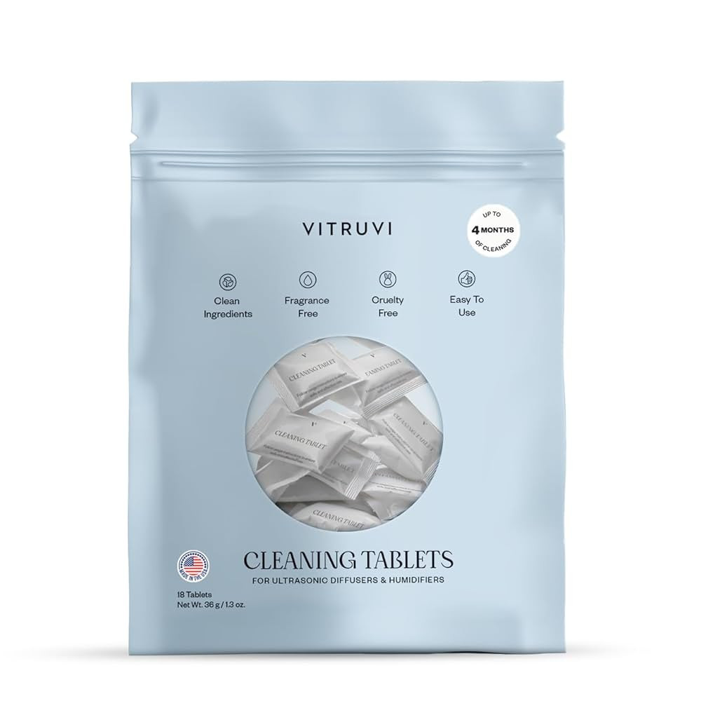 VITRUVI Cleaning Tablets for Diffusers & Humidifiers | Removes Stains & Residue, Prevents Buildup... | Amazon (CA)