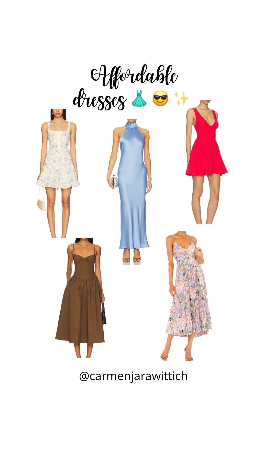 Found some cute affordable dresses 👗 😍

#summerdress #ltksummer #ltkeurope #revolveclothing

#LTKtravel #LTKkleider #LTKdatenight
