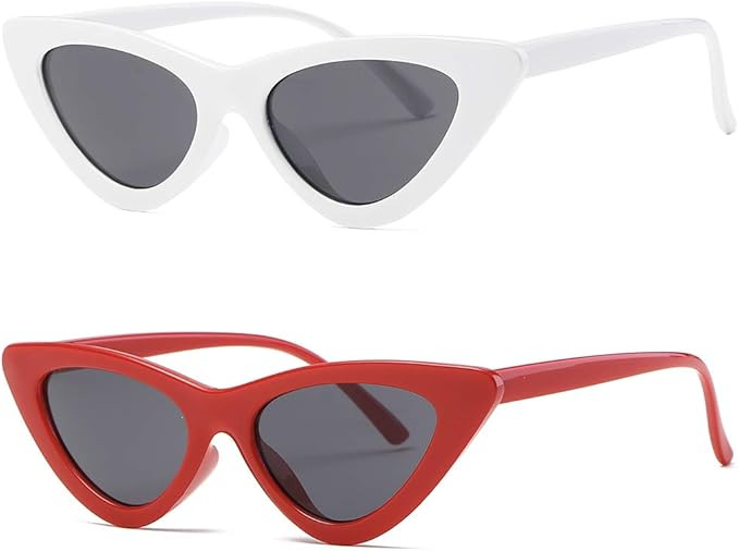 Kimorn Cat Eye Sunglasses Women Clout Goggles Kurt Cobain Retro Sun Glasses K0566 | Amazon (US)