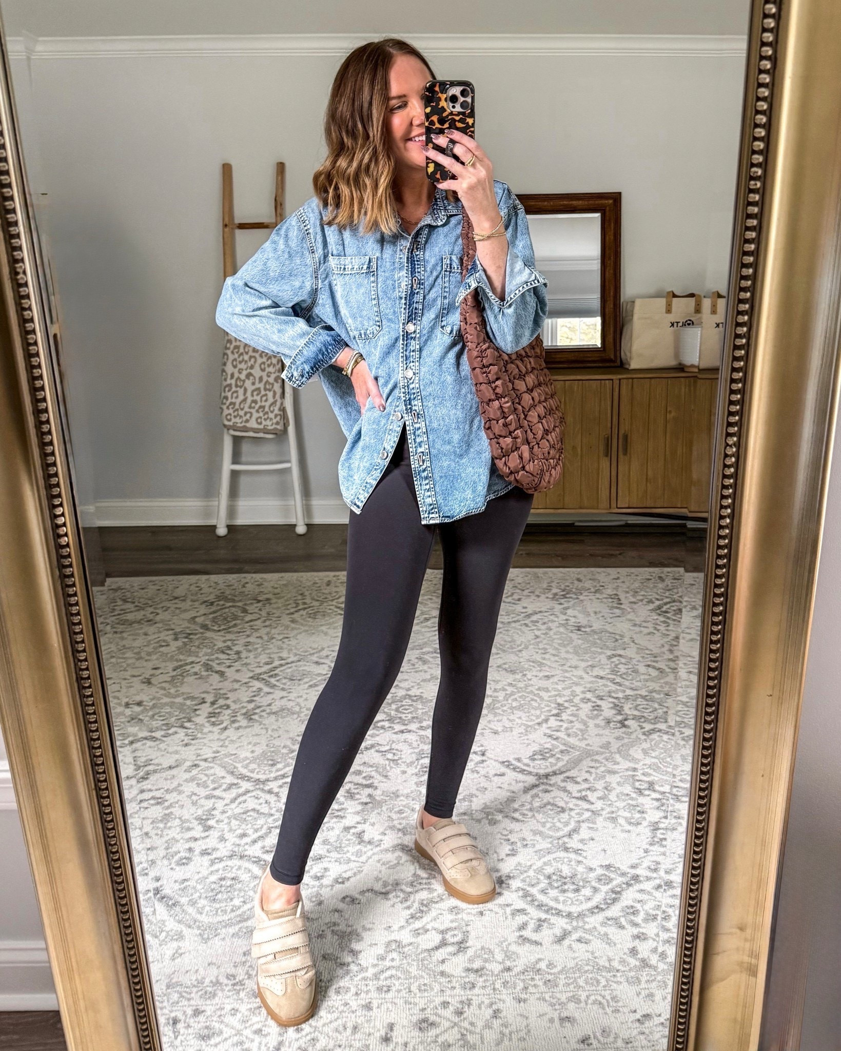 Under $20 denim shirt size large 



#LTKStyleTip #LTKSeasonal #LTKOver40