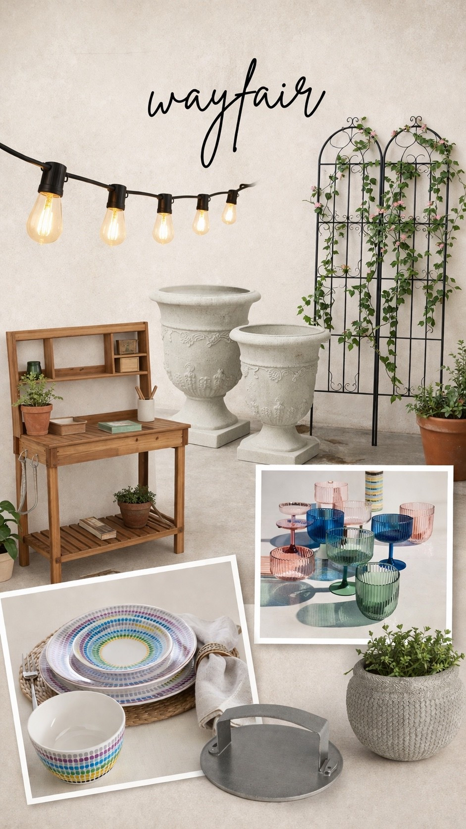 
#ad We’ve officially rolled out the rug and started decorating our backyard for spring 🌸I have a feeling we will be enjoying cozy dinners outside with the twinkling lights ✨ all season long 


Getting our backyard ready for spring with @Wayfair 🤍


#wayfair #wayfairpartner #outdoor #wishyouwerehere 