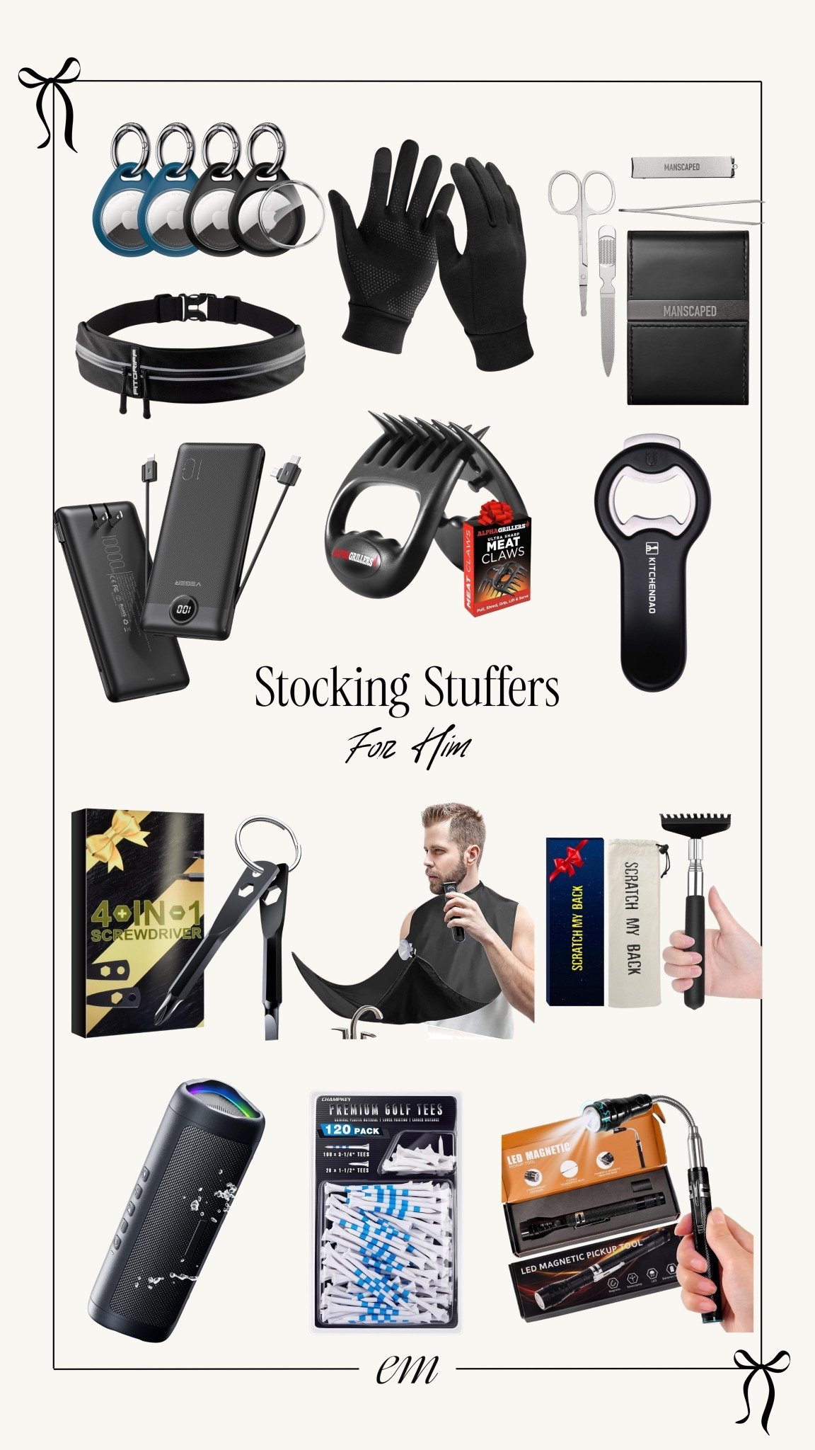 stocking stuffers for him!



#LTKGiftGuide #LTKSeasonal #LTKHoliday