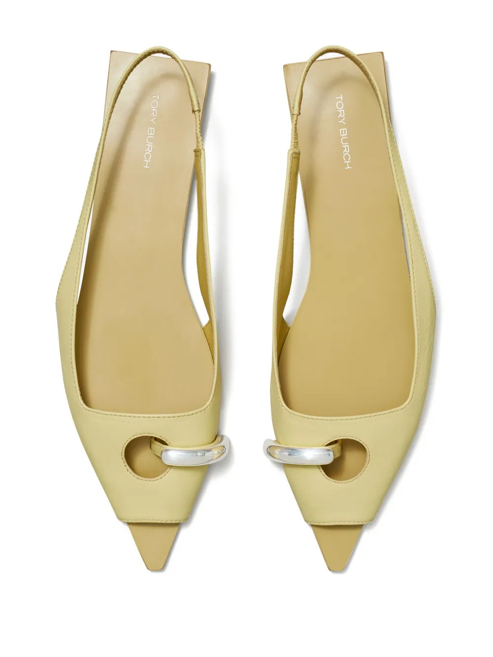 Pierced slingback sandals | Farfetch Global