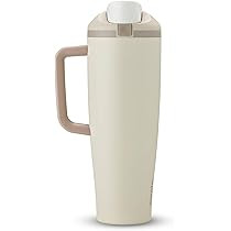 Owala FreeSip Tumbler - Stainless Steel - 40-oz. - Tan (Lightly Toasted) | Amazon (US)