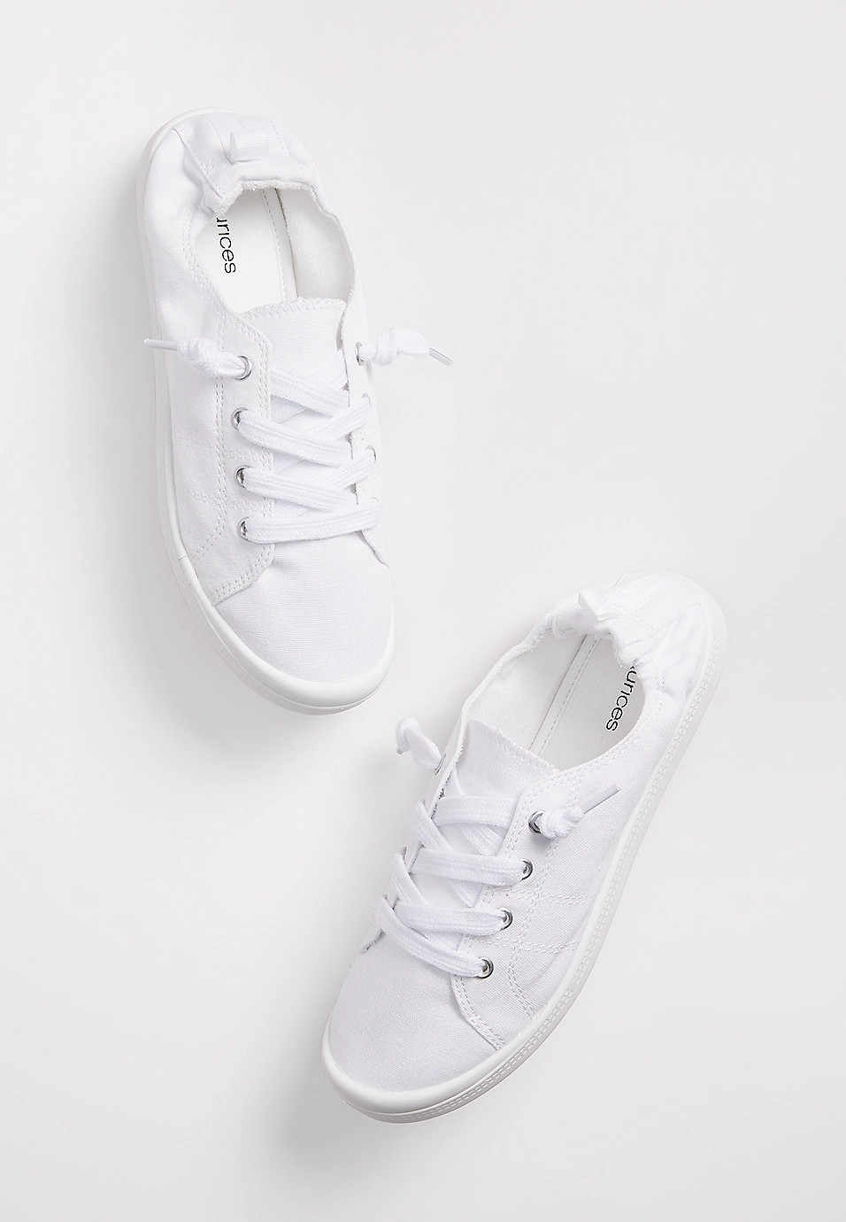Mariah Scrunch Back Sneaker | Maurices