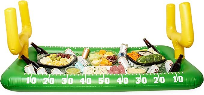 TrueZoo Inflatable Football Field Cooler, Floating Bar, Pool Party Cooler, Football Game, Sports ... | Amazon (US)
