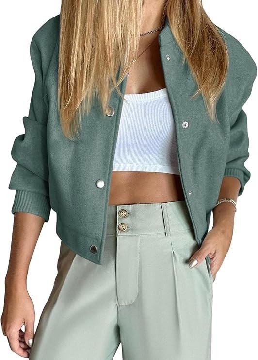 I’m obsessed with these wool bomber jackets. You can really elevate your look with these. They come in several shades. 

Workwear. Elevated Casual. 

#LTKFindsUnder50 #LTKWorkwear #LTKHoliday