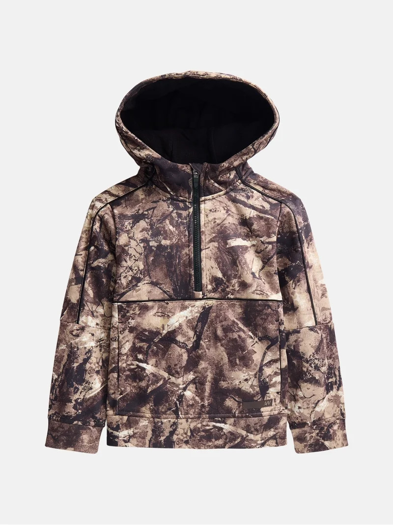 Athletic Works Boys Tech Fleece Hoodie, Sizes 4-18 & Husky | Walmart (US)