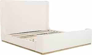 Coaster Home Furnishings Nala Contemporary Boucle Upholstered Eastern King Size Sleigh Bed Frame ... | Amazon (US)