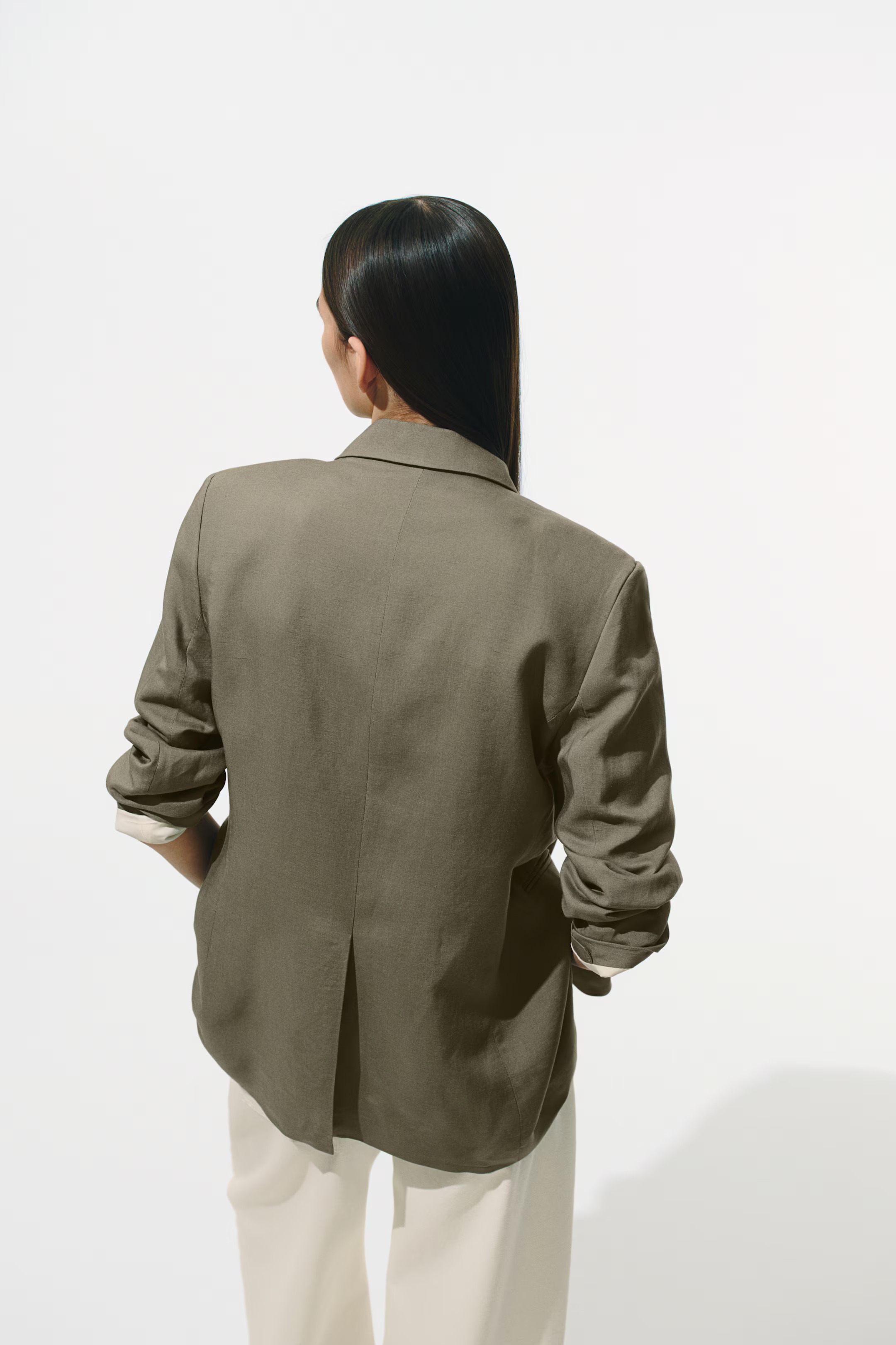 Blazer in misto lino | H&M (FR, IT, ES, PT, BE)