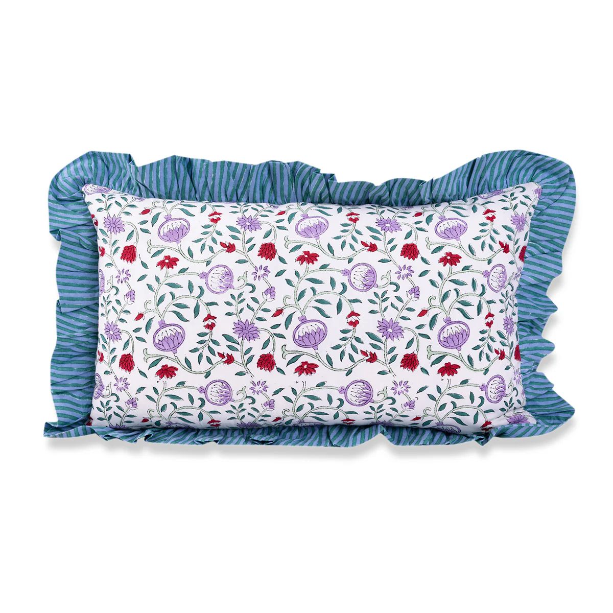 Furbish Studio - Ruffle Lumbar Pillow - Loews | Furbish Studio