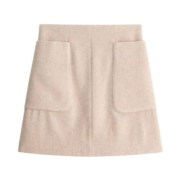 Vestling Skirt, Oyster Gray | The Avenue